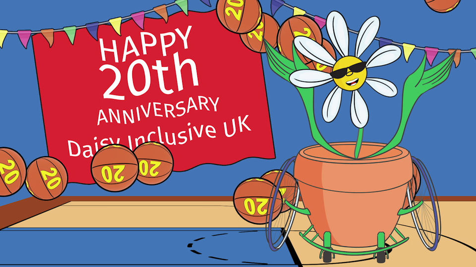 Happy 20th Anniversary Daisy Inclusive UK